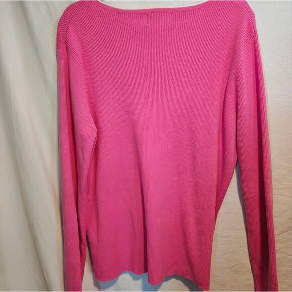 Pink Chadwicks‎ Women's Cardigan & Tank Set XL Legally Blonde Barbie 90s Preppy - Picture 3 of 7